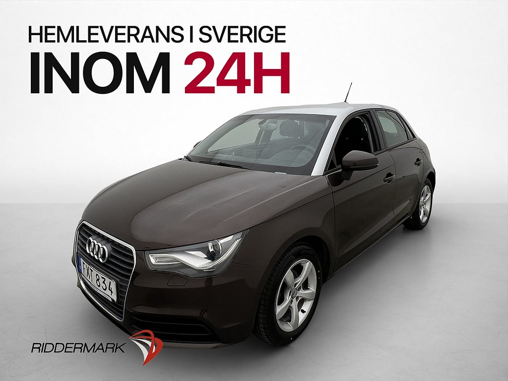 Audi A1 SB 1.6 TDI 90hk Sport-Edition Bluetooth Farthållare
