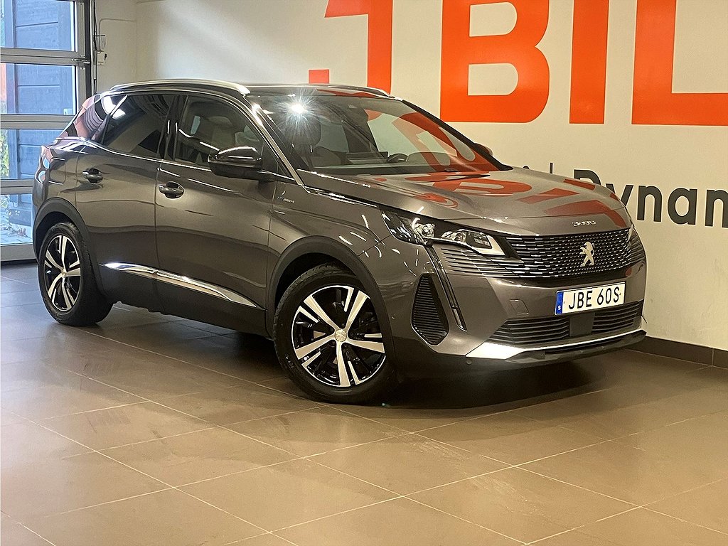 Peugeot 3008 GT + Sky Pack PHEV Hybrid 4 300hk Aut AWD - BACKKAMERA, PANO