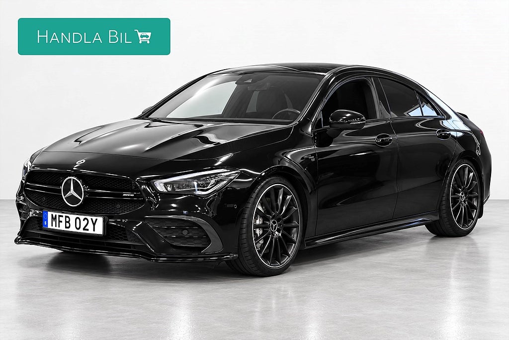 Mercedes-Benz CLA35 AMG 4MATIC Night PremiumPlus Pano Burmester Aerodynamik
