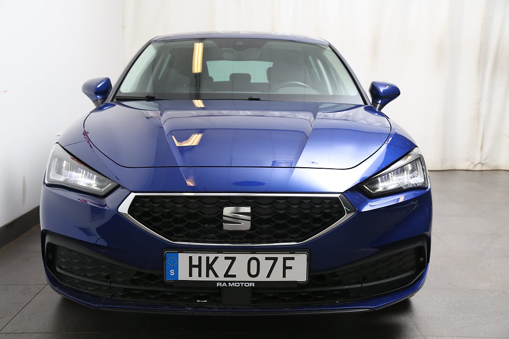 Seat Leon 1,0 TSI 110hk 5d Style Pluspaket Komfortpaket Cockpit 2021