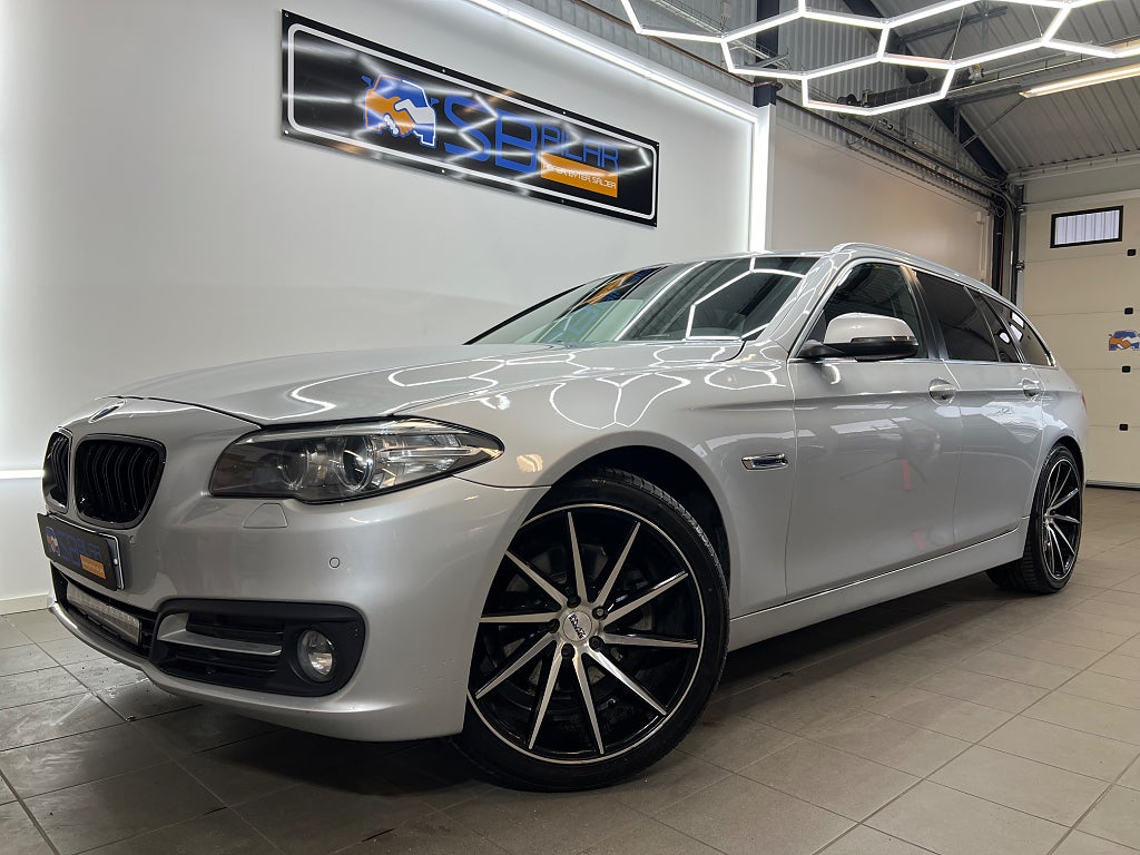 BMW 520 d xDrive Touring Steptronic, 190hk Läder 20 tum Drag