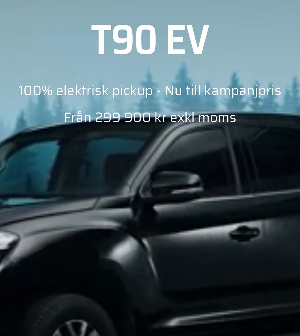 Maxus T90 EV | Utförsäljning | Pickup 2022