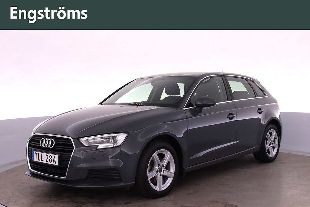 Audi A3 Sportback 35 TFSI 150hk PROLINE Dragkrok