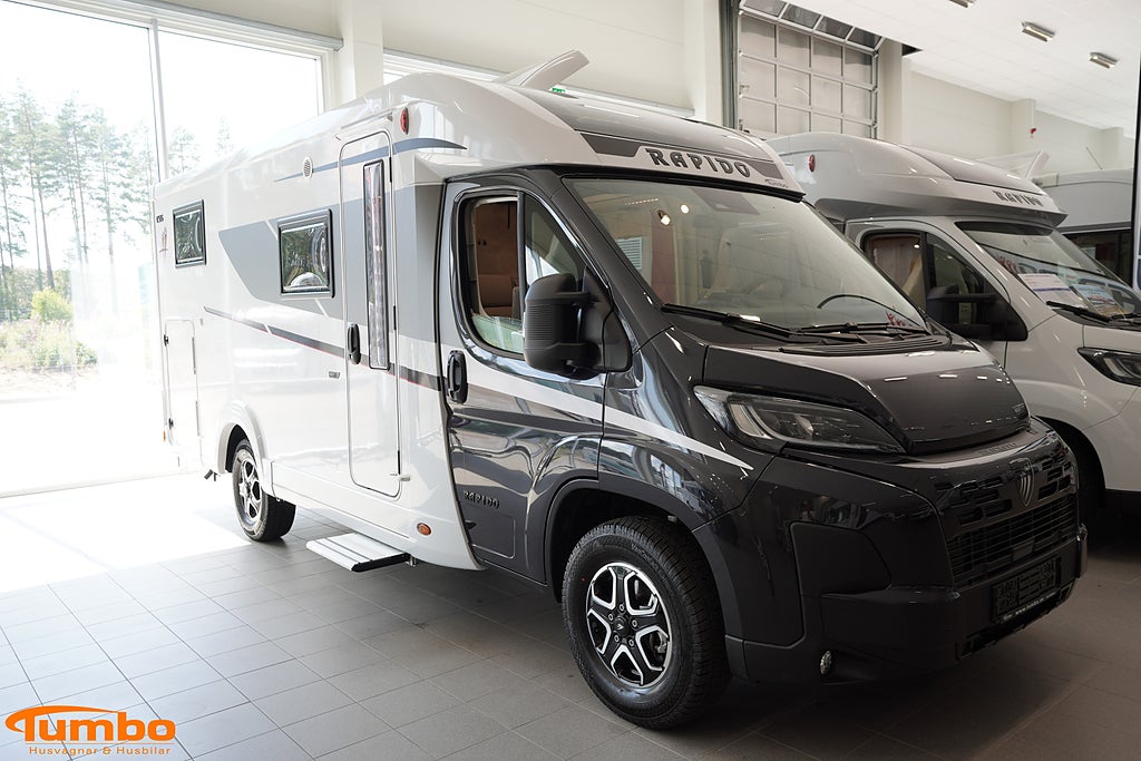 Rapido C55 Night Edition långbäddar Tumbo 60år