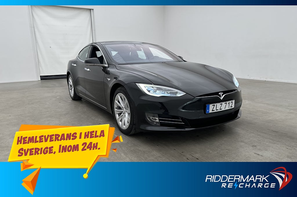 Tesla Model S 75D Svensksåld Luftfjädring AP Pano