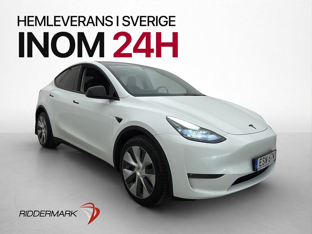 Tesla Model Y Long Range AWD Autopilot Pano Svensksåld