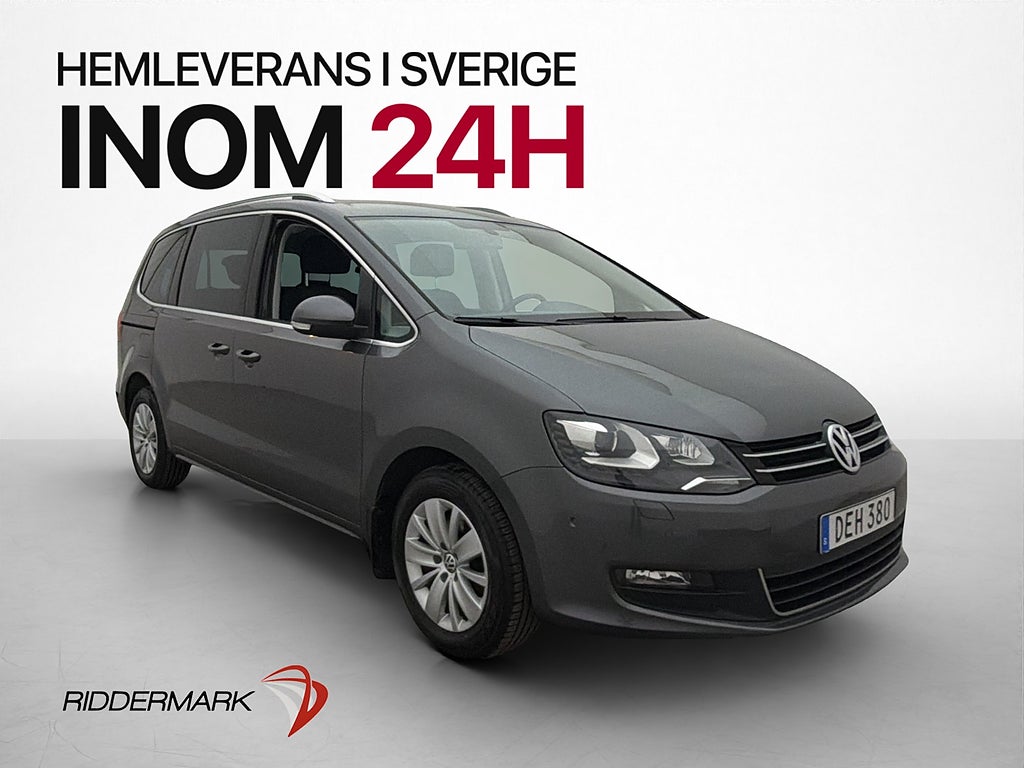 Volkswagen Sharan 2.0 TDI Masters 7-Sits Värm Drag 1-Brukare