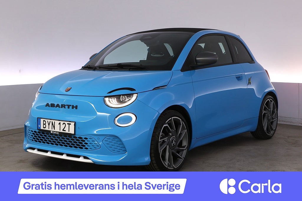 Abarth 500 e Cabriolet 42 kwh Scorpionissima JBL Kamera BLIS
