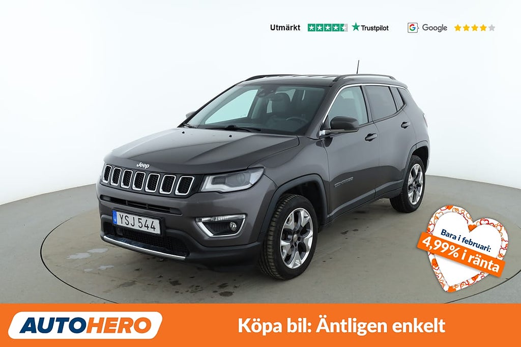 Jeep Compass 1.4 AWD / Dragkrok, Rattvärme