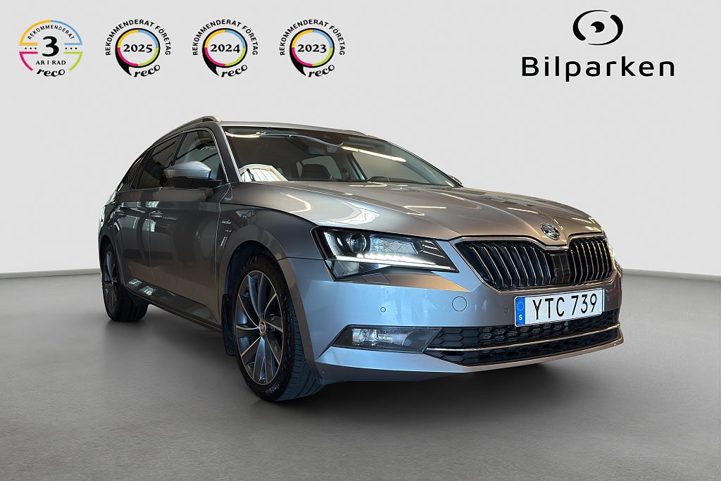 Skoda Superb 2.0 TDI 4x4 | L&K | Navi | Dragkrok | Värmare