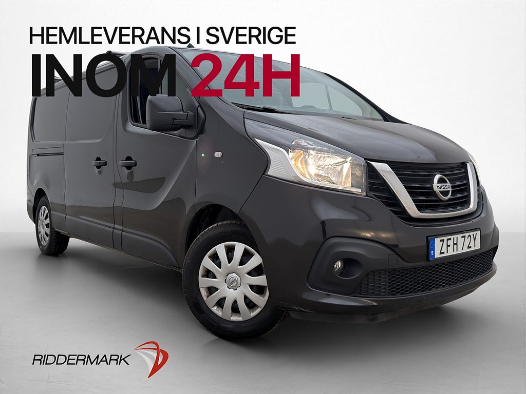 Nissan NV300 L2 145hk Värmare Dragkrok 3-Sits B-Kamera Moms