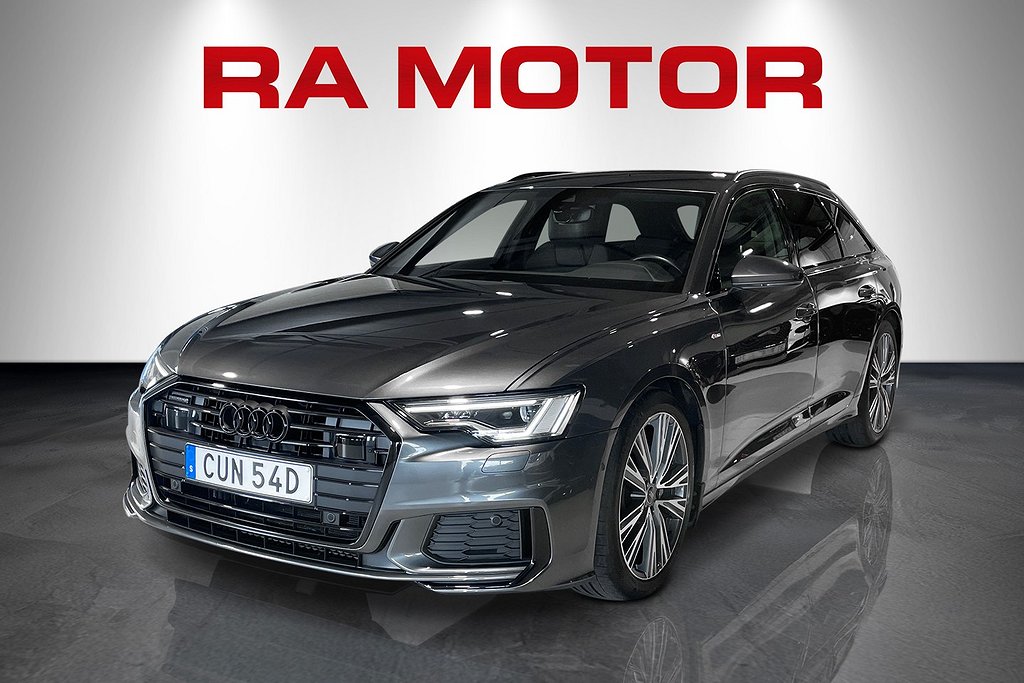 Audi A6 40 TDI Quattro | S-LINE | B&O Ljud | Matrix | 20" 2023