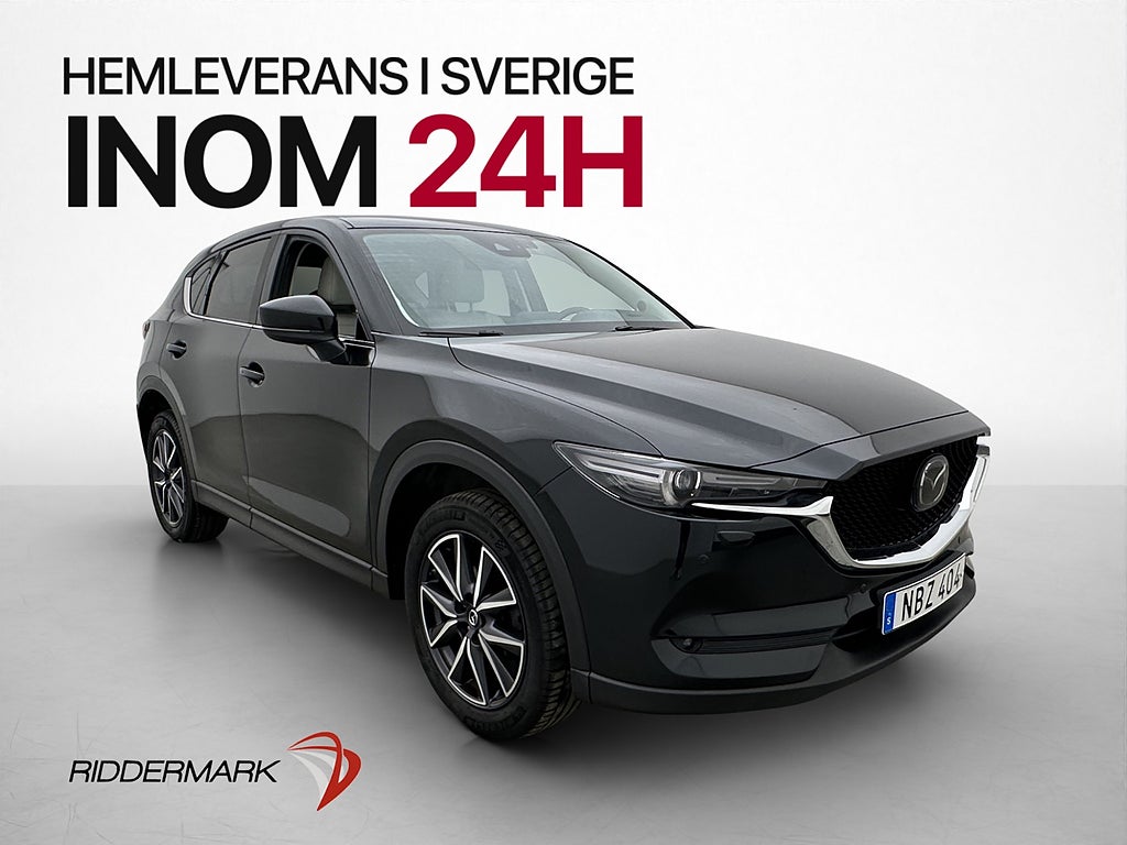 Mazda CX-5 2.5 194hk AWD Optimum M&K Värm BOSE HUD Kamera