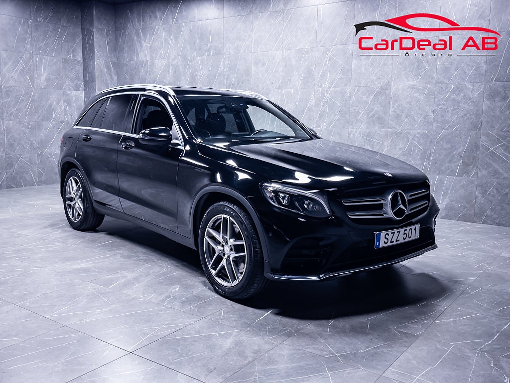 Mercedes-Benz GLC 220 d 4MATIC 9G-Tronic AMG Line Delläder Navi Drag