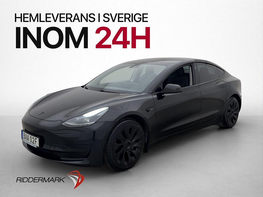 Tesla Model 3 Standard Range Plus Drag Autopilot Värmepump