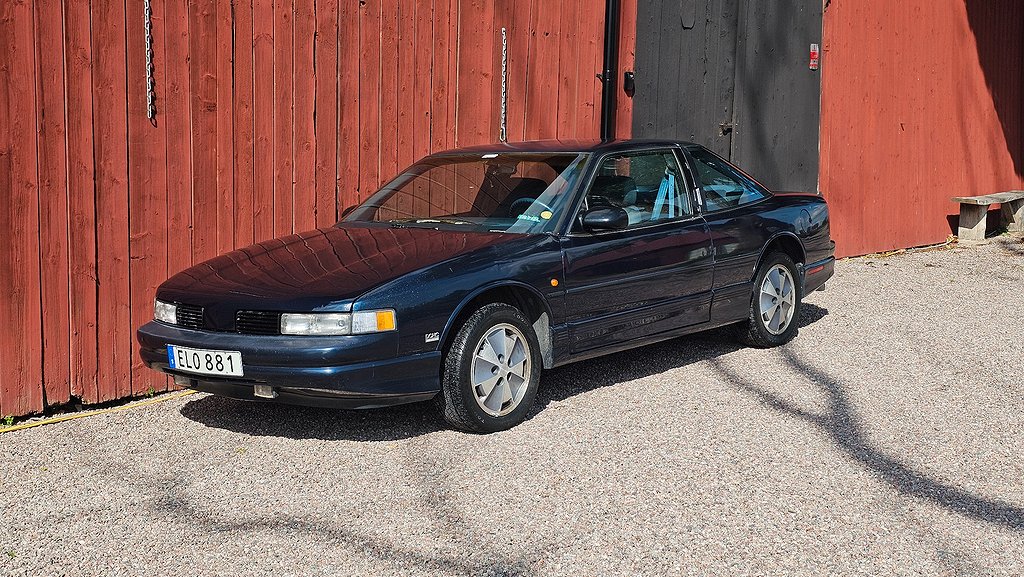 Oldsmobile Cutlass Supreme Coupé 3.4 V6 Nybess, Skattefri