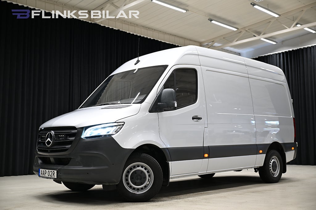 Mercedes-Benz Sprinter 317 CDI 9G 170HK Automat|Drag|Värmare|Lazer|360°|Moms