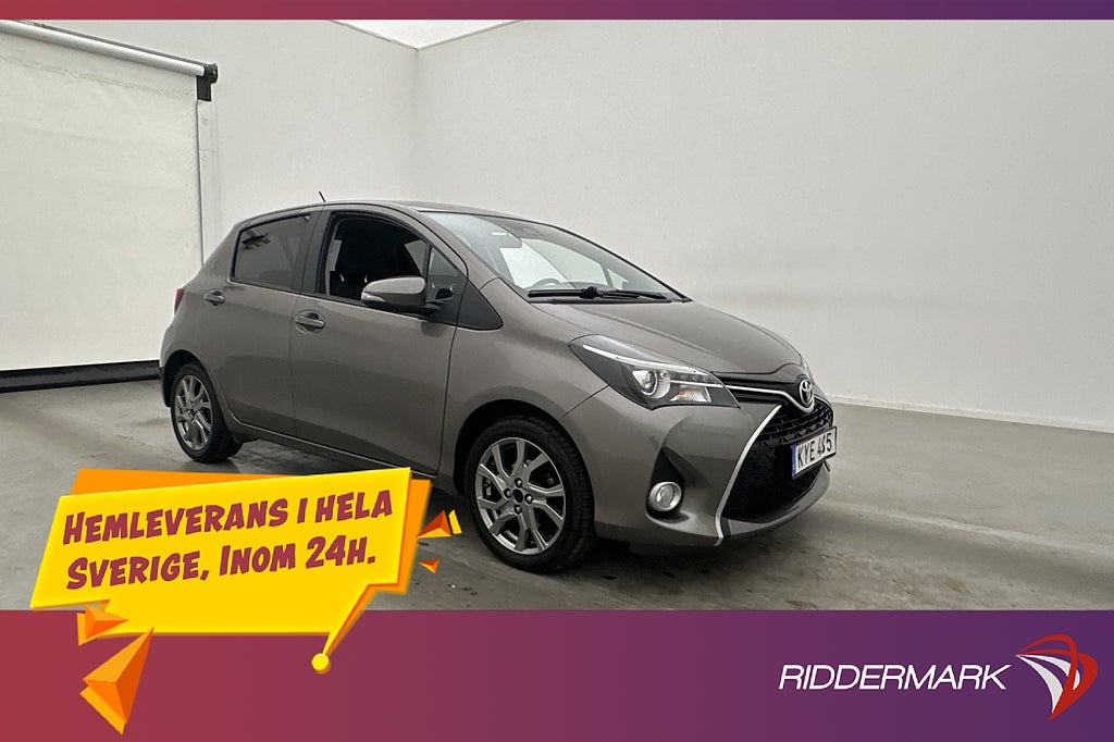Toyota Yaris 1.33 Dual VVT-i 99hk Style Kamera Bluetooth