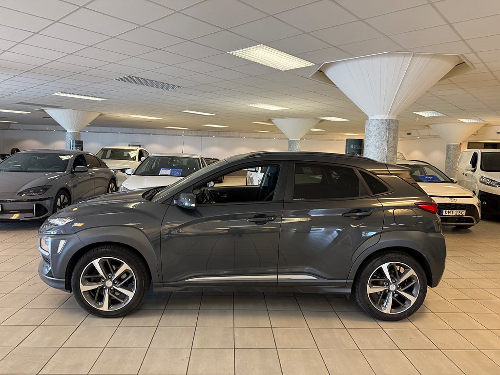 Hyundai Kona 1.6 T-GDI DCT Premium 177hk  Drag Ledramp head-up