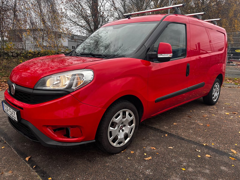 Fiat Doblò Maxi 1.3 90Hk L2/H1 3-Sits Drag Sv-Såld