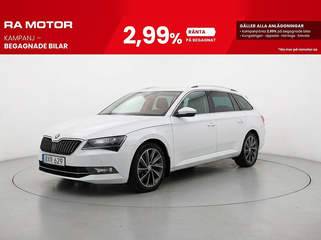 Skoda Superb 1.8 TSI 180hk L&K | Drag | Värmare | Navi | Kamera | 2018
