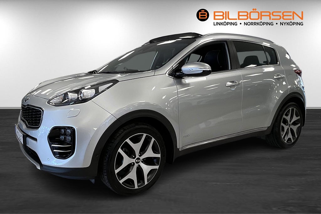 Kia Sportage 2,0CRDi AWD GT-Line ( Dragkrok, Panorama )