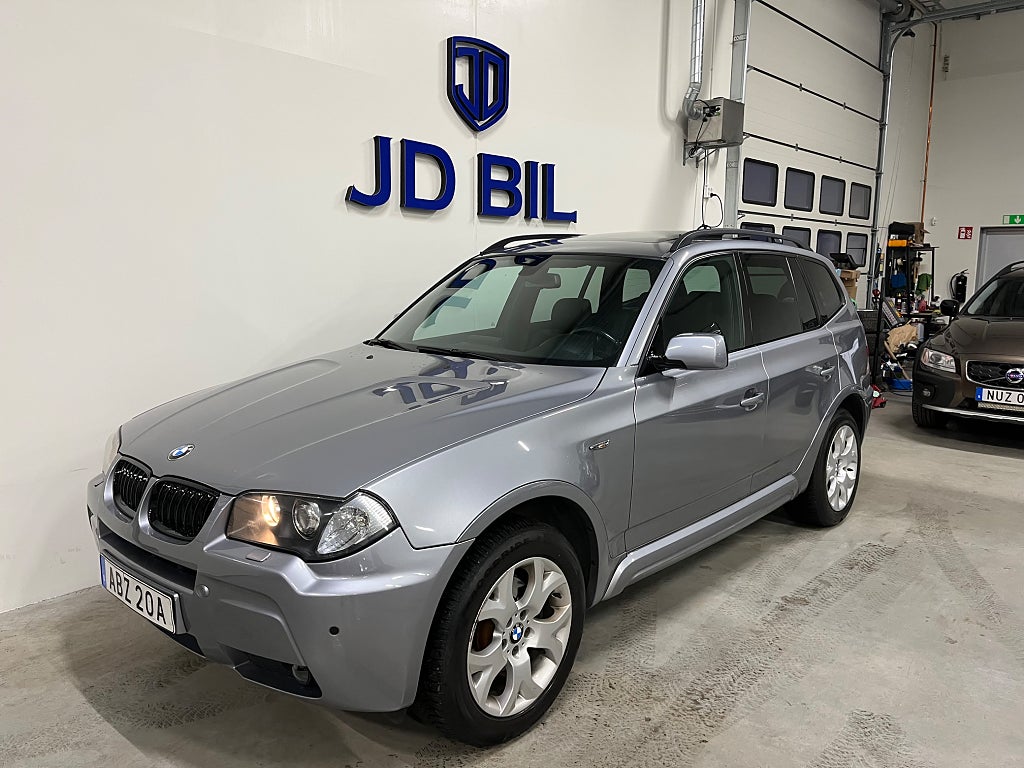 BMW X3 3.0d xDrive M Sport Drag Pano HiFi Läder 218hk