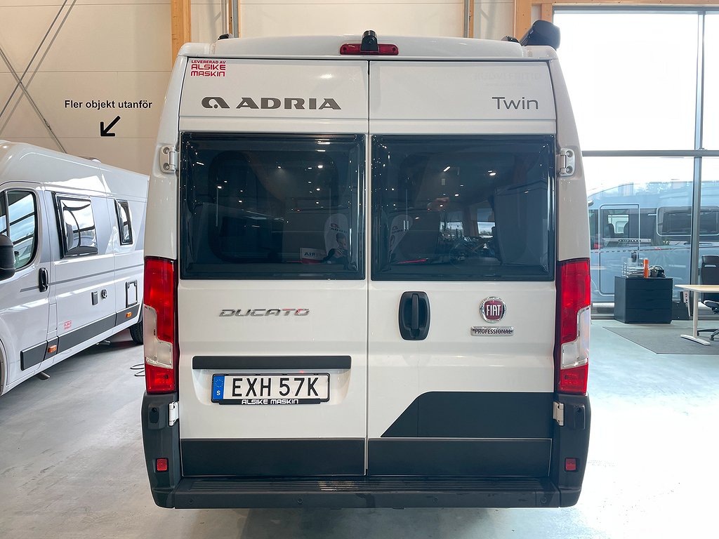 Adria Twin Supreme 640 SLB / Automat 160hk / B-kort / Solcell - Adria