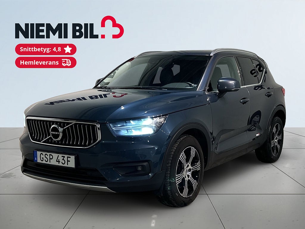 Volvo XC40 T4 AWD Inscription Kamera Pvärm Skinn GPS SoV 