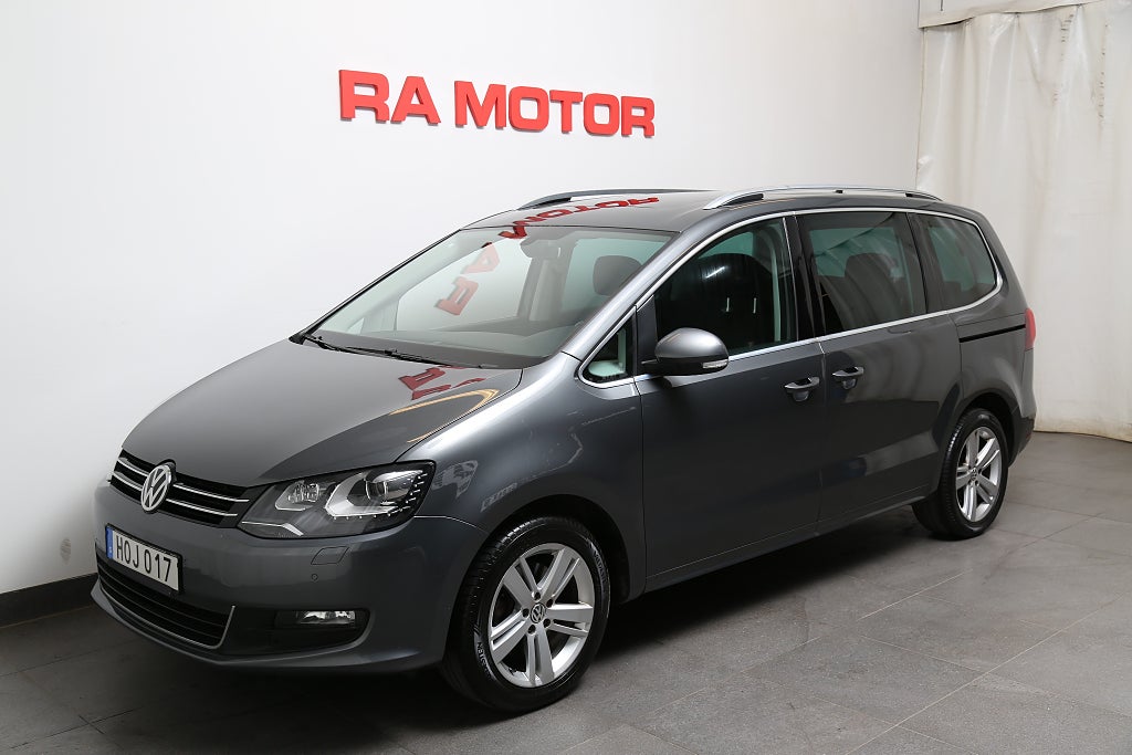 Volkswagen Sharan 2,0 TDI 150hk Premium Aut Panorama 7-sits Värmare Drag 2016