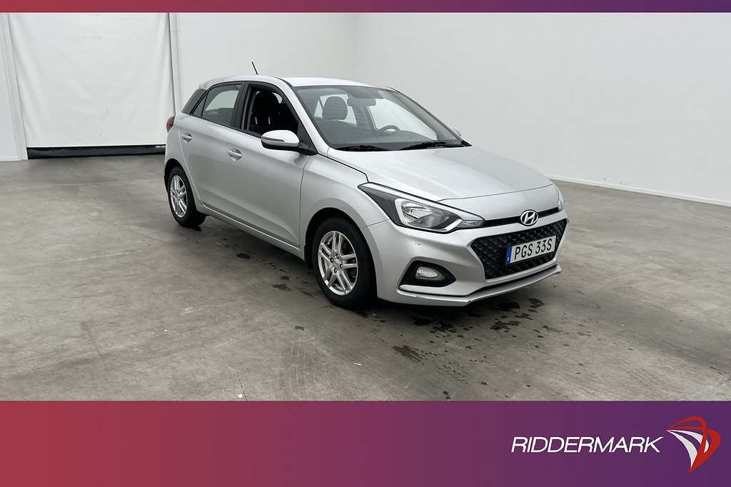 Hyundai i20 1.2 Manuell 84hk Comfort Rattvärme 0,48l/mil