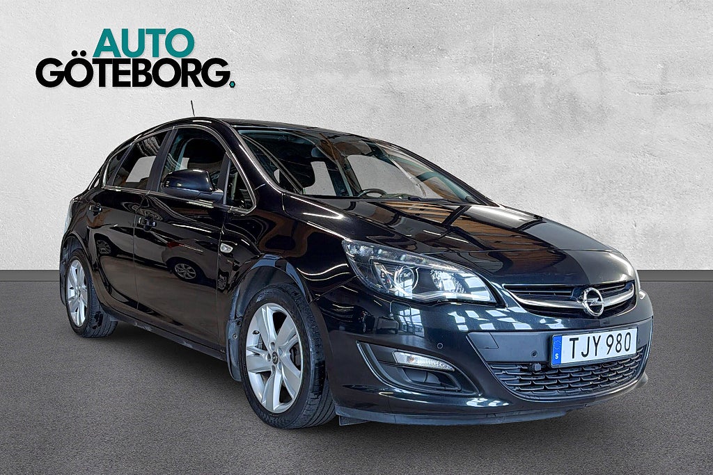 Opel Astra 1.4 Turbo Drive 1-Ägare Välservad 140HK Besiktigad