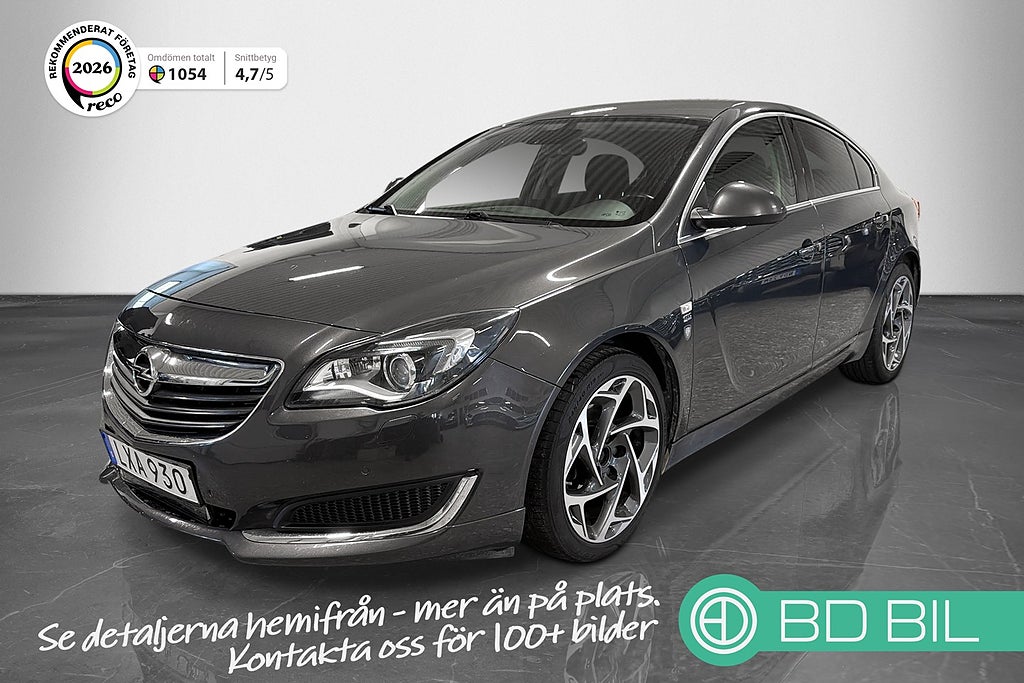 Opel Insignia 2.0 CDTI 4x4 OPC Line Kamrem Bytt Värmare Drag