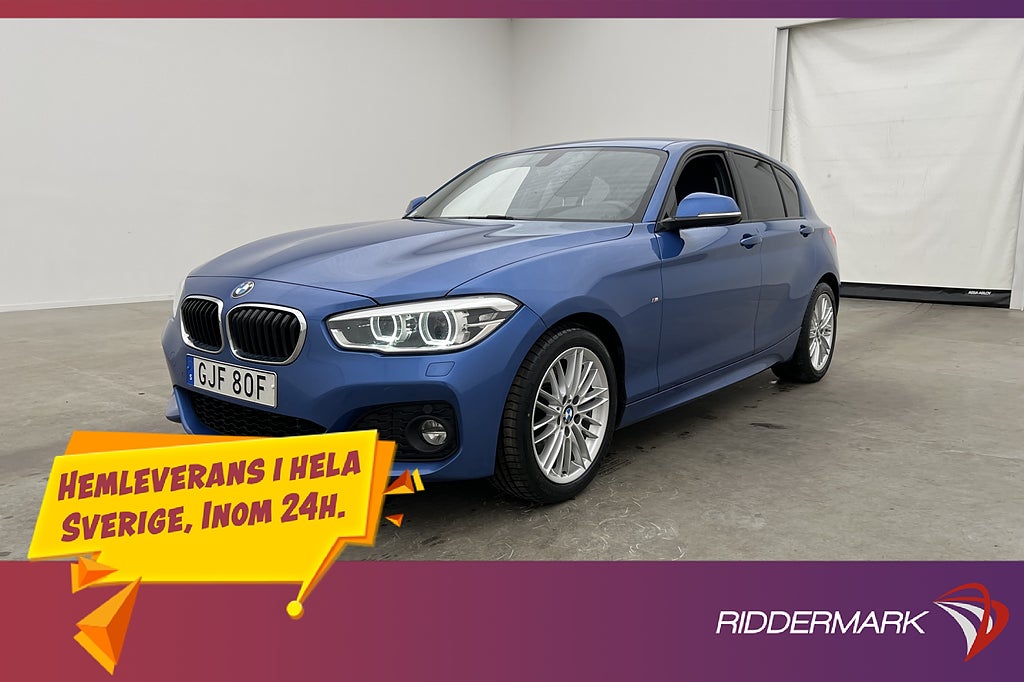 BMW 120 i M Sport Motorvärmare P-Sensorer Skinn Rattvärme