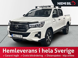 Toyota Hilux Dubbelhytt 2.4 AWD MOMS/Kamera/Drag/D&M-värmare/LEDramp
