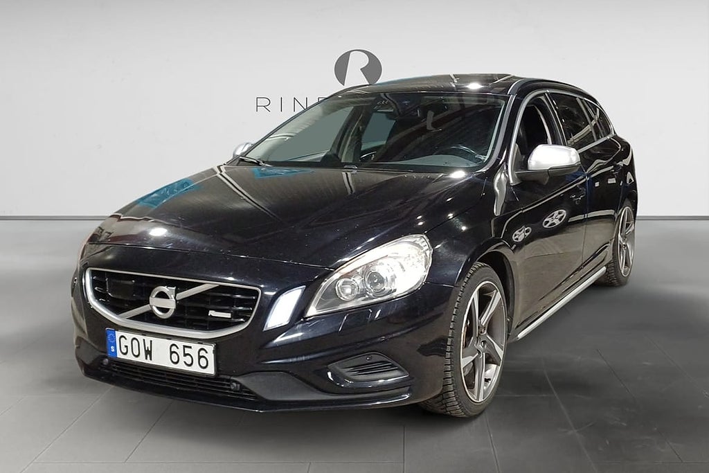 Volvo V60 T6 304 HK AUT AWD R-DESIGN NAVI BLIS TAKLUCKA S...