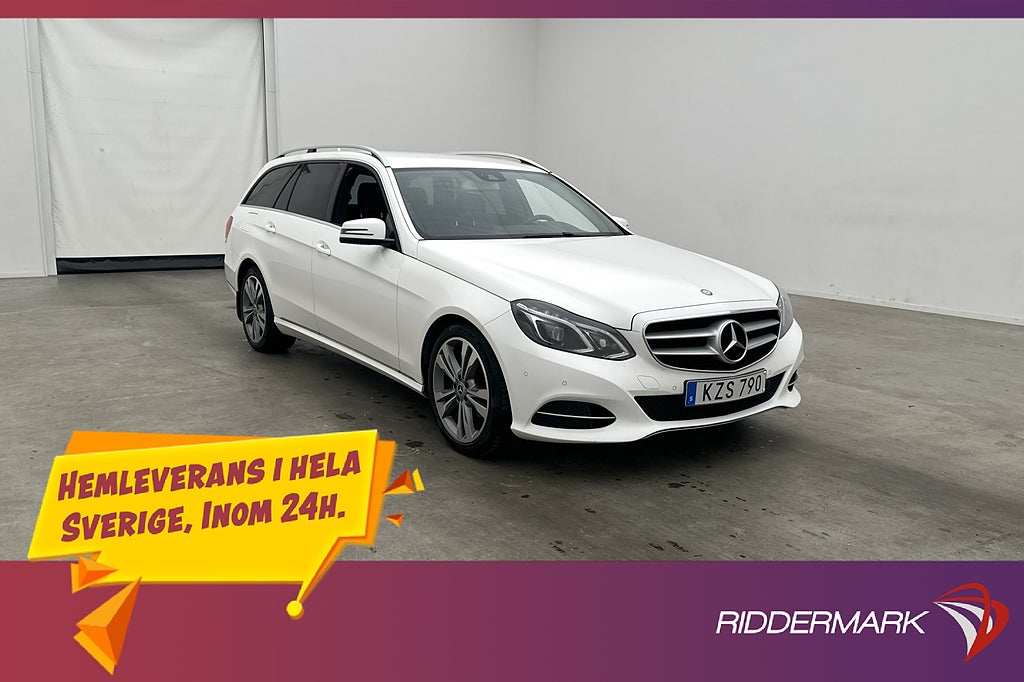 Mercedes-Benz E 220 170hk Avantgarde Kamera Halvskinn