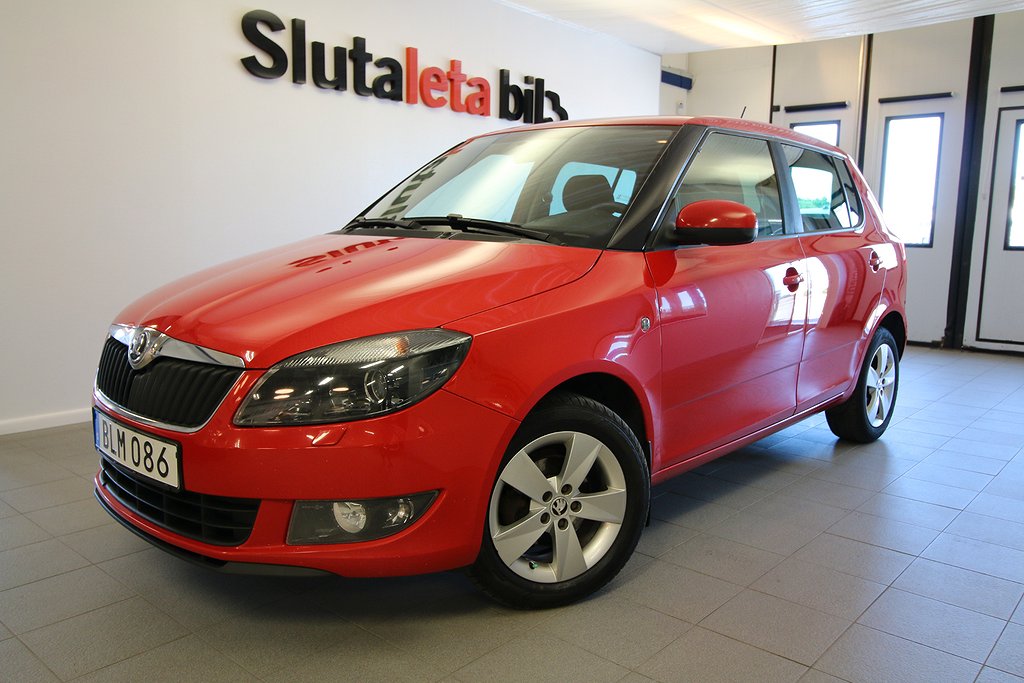 Skoda Fabia 1.2 TSI Ambiente Servad/Besiktad Nya S-däck