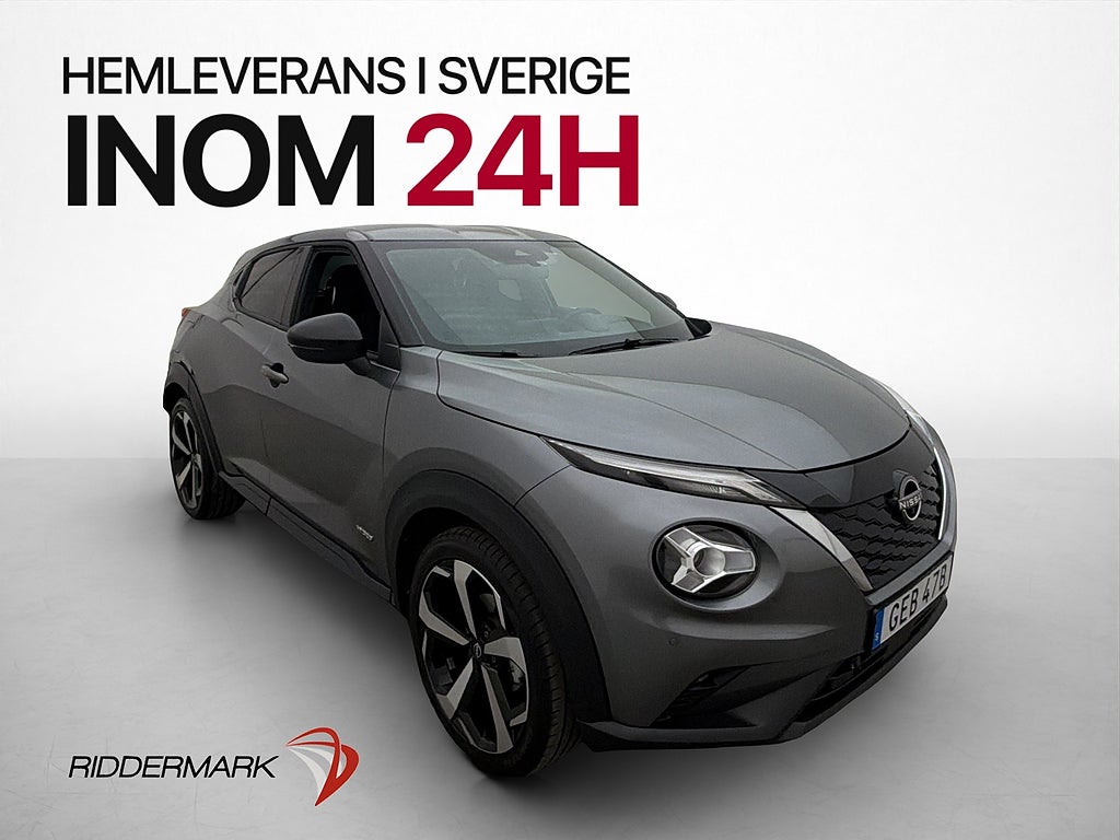 Nissan Juke Hybrid Tekna Navi 360° Skinn M-Värmare