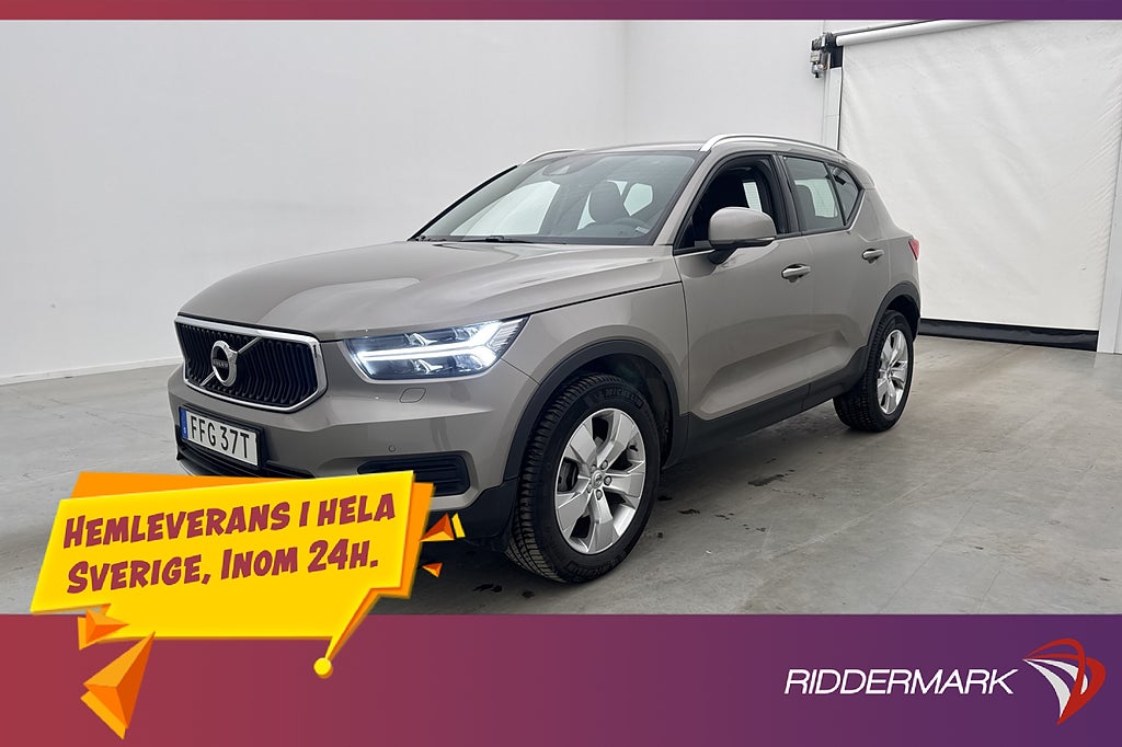Volvo XC40 T2 Geartronic 129hk Momentum Värm VoC CarPlay
