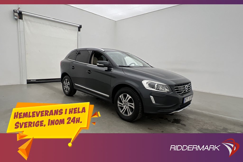 Volvo XC60 D4 163hk AWD Summum Pano Värmare Drag VOC Kamera