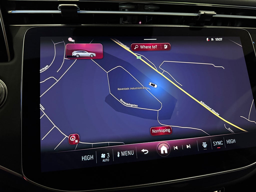 Mercedes-Benz E 300 de 4MATIC AMG Premium 20tum Läder - bild 13