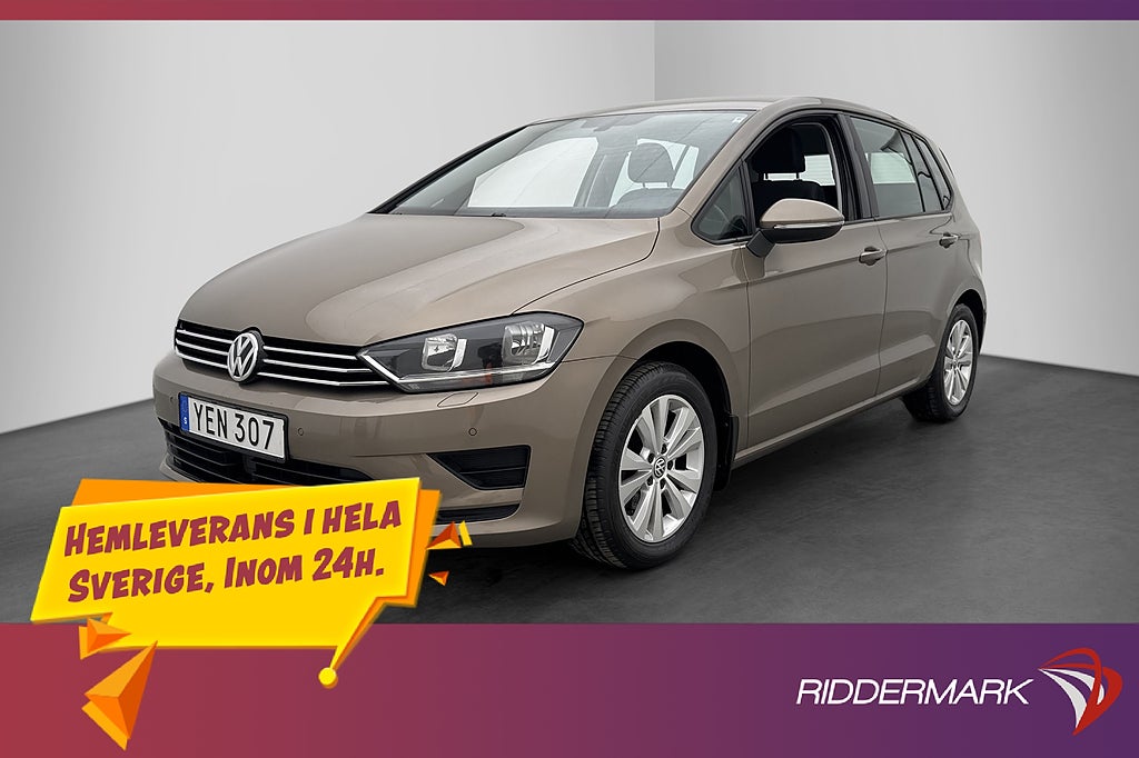 Volkswagen Golf P-Sensorer CarPlay Bluetooth