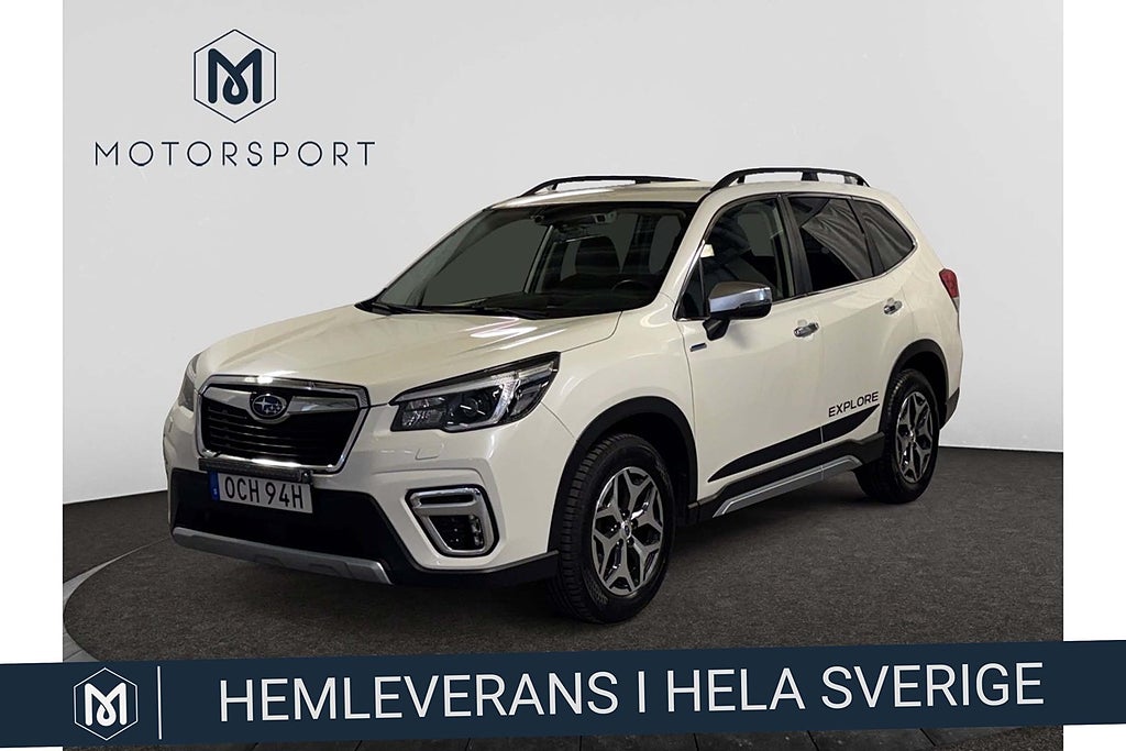 Subaru Forester e-Boxer XFuel Dragkrok Backkamera Värmare Carplay