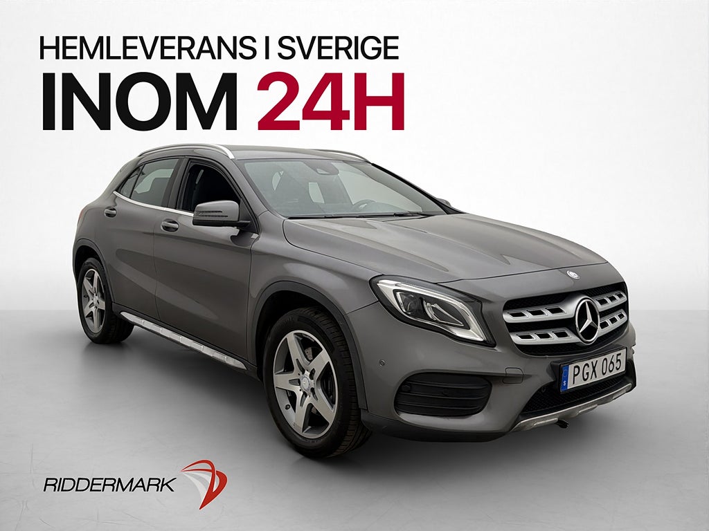 Mercedes-Benz GLA 220 d 4M AMG Dragkrok Skinn/Alcantara Drag