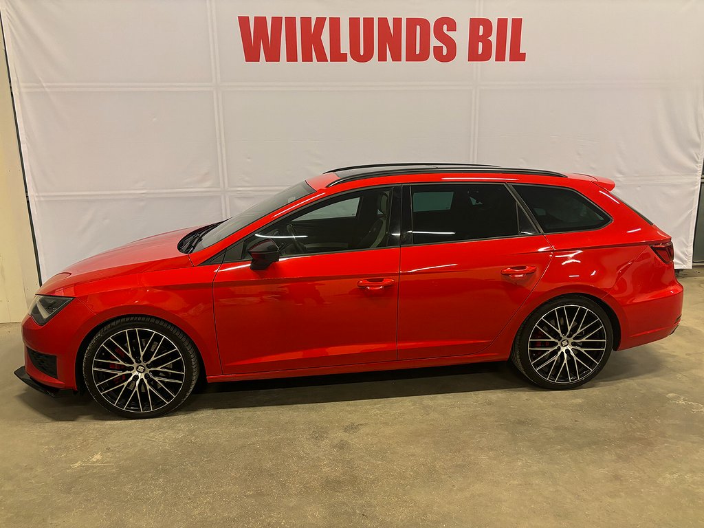 Seat Leon ST Cupra 2.0 TSI 290hk GPS S&V däck Nyservad