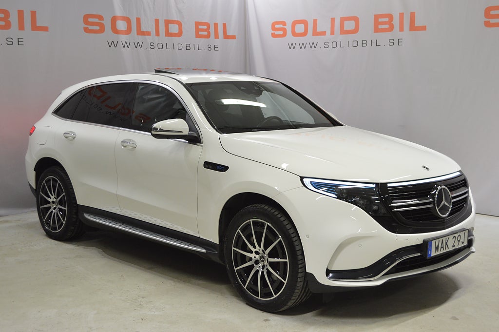 Mercedes-Benz EQC 400 4MATIC AMG Drag Taklucka Vinterdäck