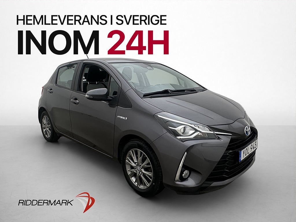 Toyota Yaris Hybrid e-CVT 101hk Active Kamera Bluetooth