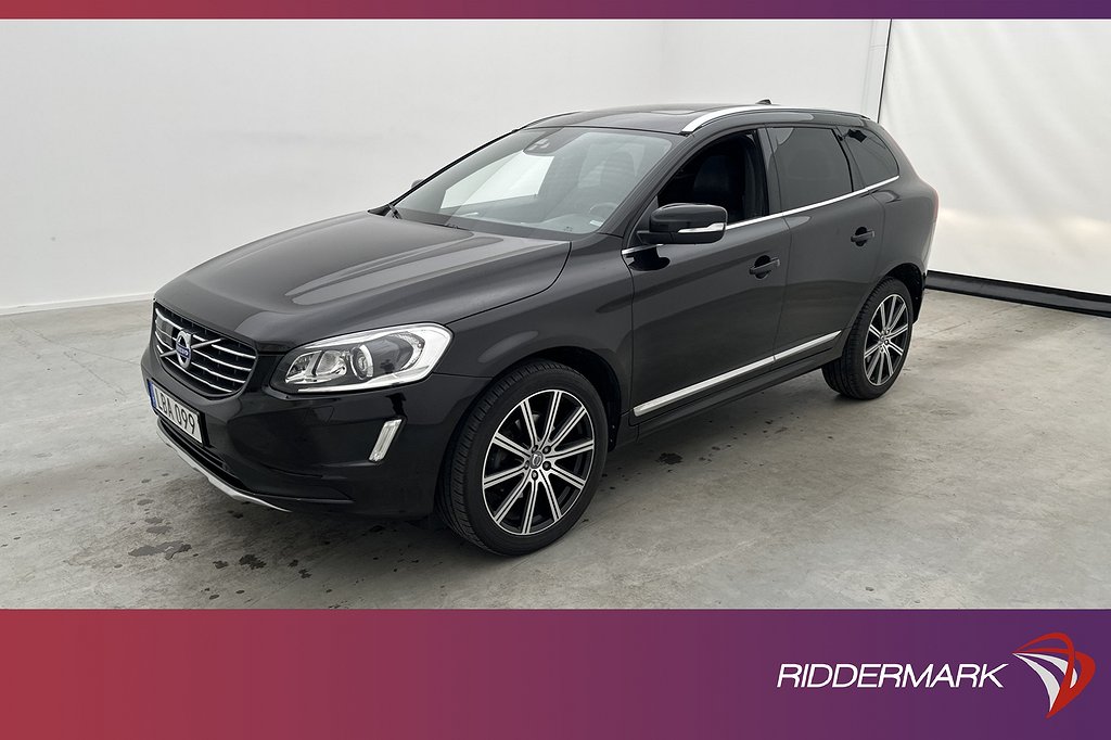 Volvo XC60 D4 AWD Summum VOC Värm Pano H/K Skinn Kamera Drag