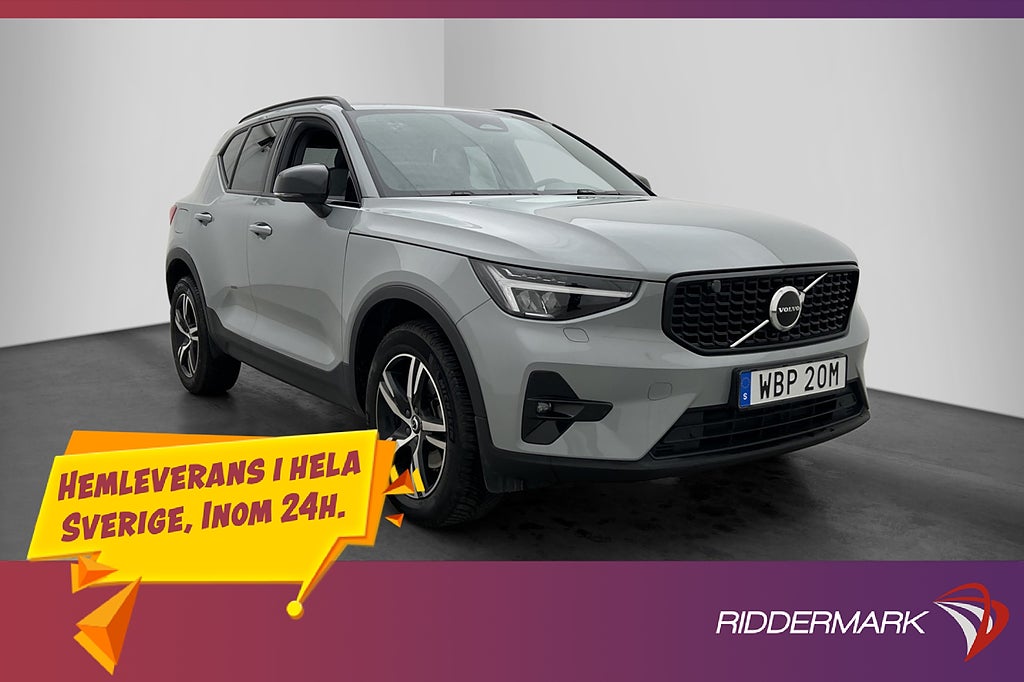 Volvo XC40 B4 Plus Dark Värmare Kamera Rattvärme Keyless